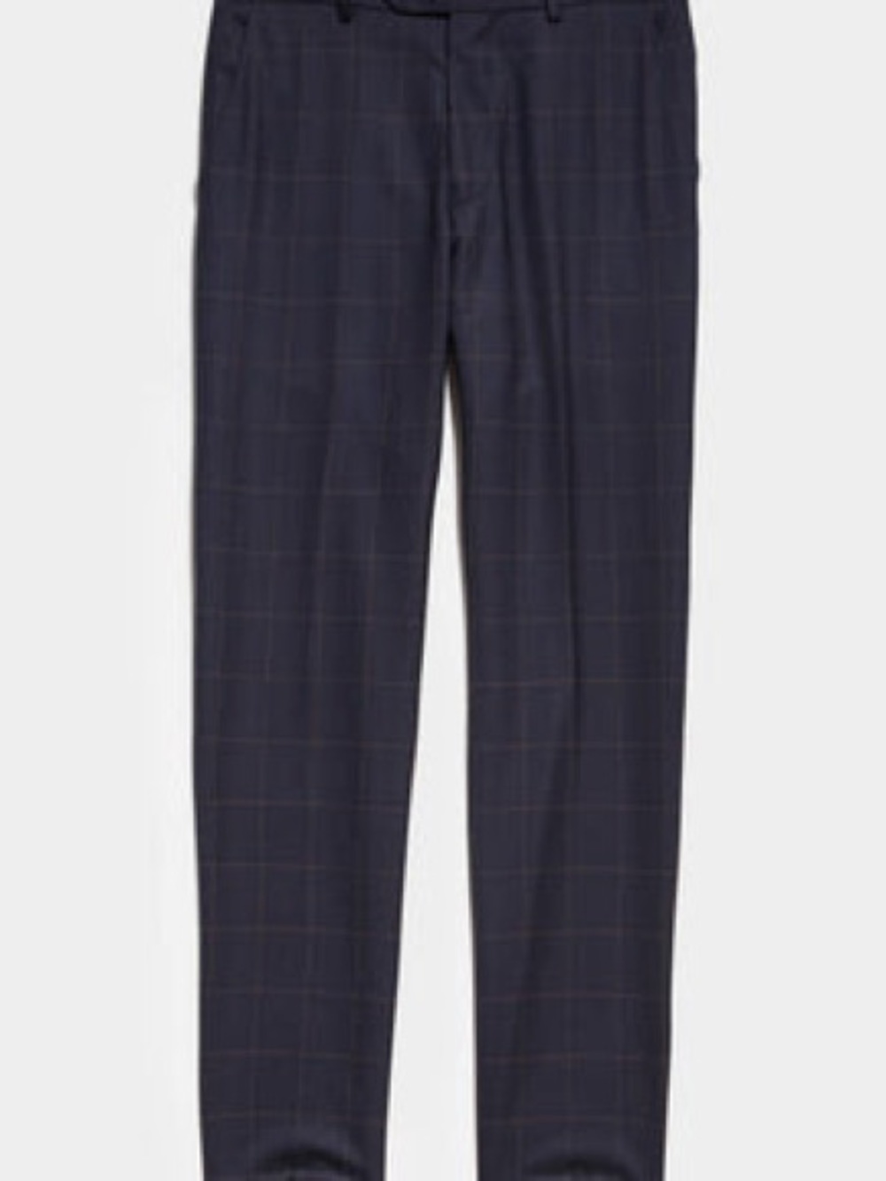 Todd Snyder Italian Wool Sutton Trouser in Navy Windowpane 32/30